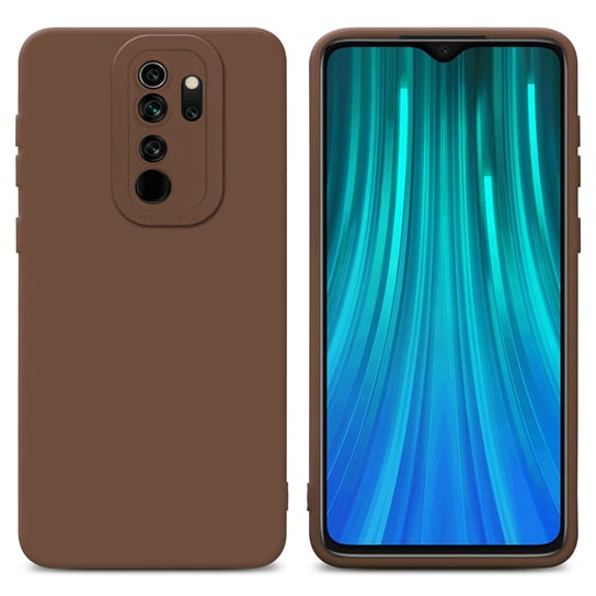 Pokrowiec Etui Do Xiaomi RedMi NOTE 8 PRO w FLUID BRĄZOWY TPU Silikonowe Obudowa Ochronny Case Cover Cadorabo Cadorabo