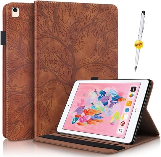 POKROWIEC ETUI SKŁADANE APPLE IPAD AIR 4 10.9" CALA BRĄZOWE SOLIDNE +RYSIK Amazon