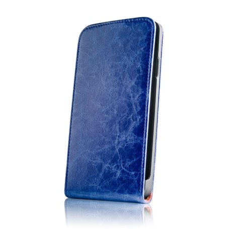 Pokrowiec GREENGO Sligo Exclusive na Sony Xperia Z1 Compact, niebieski GreenGo