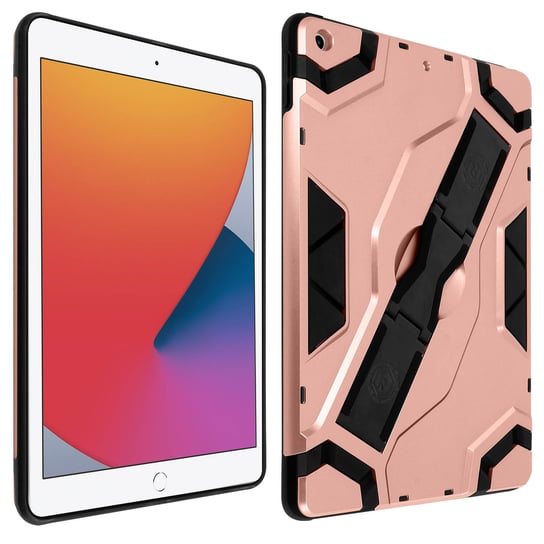 pokrowiec iPad 2020/2019 10.2 Hybrid Protection Handle Handle Holder Holder Pink metallic Avizar