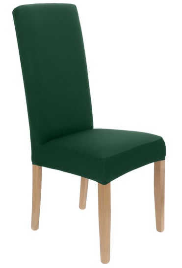 Pokrowiec krzesło zieleń elastyczn wysokie oparcie [21a9] Ubieramy Meble
