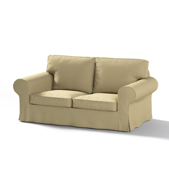 Pokrowiec na 2-osobową rozkładaną sofę Ektorp DEKORIA Living, oliwkowy Dekoria