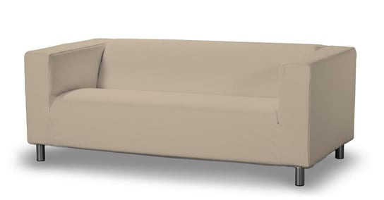 Pokrowiec na 2-osobową sofę Klippan, DEKORIA, Cotton Panama, beżowy Dekoria