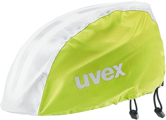 Pokrowiec na kask rowerowy UVEX zielono-biały S/M UVEX