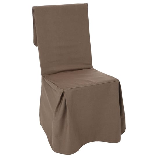 Pokrowiec na krzesło ATMOSPHERA, jasnobrązowy, 85x41 cm Atmosphera