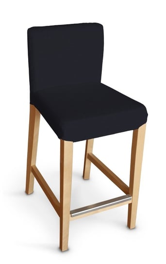 Pokrowiec na krzesło barowe Henriksdal krótki, czarny, krzesło barowe Henriksdal, Loneta Inna marka