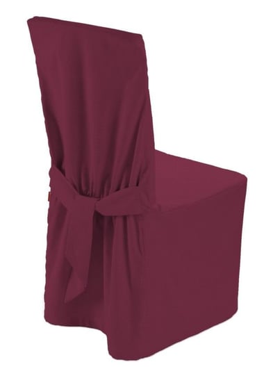 Pokrowiec na krzesło, DEKORIA, Cotton Panama, fioletowy, 45x94 cm Dekoria