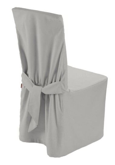 Pokrowiec na krzesło, DEKORIA, Etna, szary, 45x94 cm Dekoria