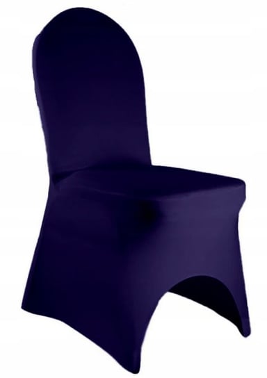 POKROWIEC na krzesło elastyczny GRANAT NIEBIESKI Meble odNowa