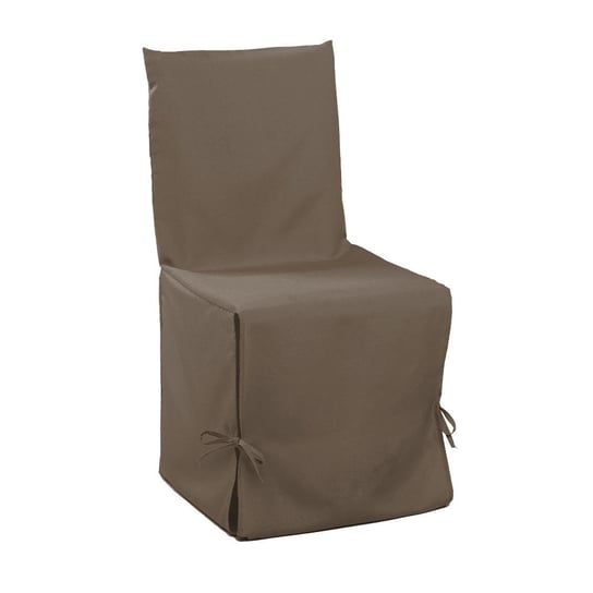 Pokrowiec na krzesło, ESSENTIEL, 50x50x50 cm, kolor brązowy Douceur d'intérieur