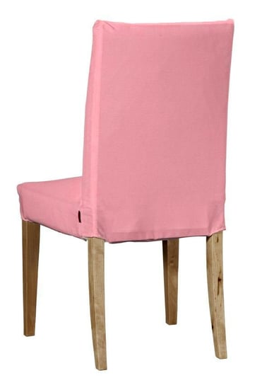 Pokrowiec na krzesło Henriksdal krótki, brudny róż, krzesło Henriksdal, Loneta Inna marka