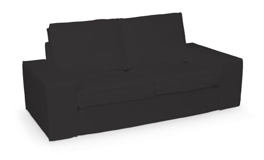 Pokrowiec na nierozkładaną sofę 2-osobową Kivik, DEKORIA, Cotton Panama, grafitowy Dekoria