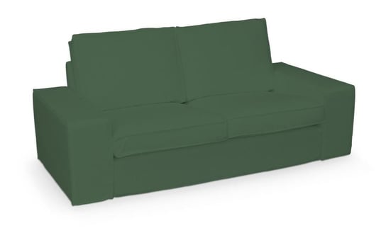 Pokrowiec na nierozkładaną sofę 2-osobową Kivik, DEKORIA, Cotton Panama, zielony Dekoria