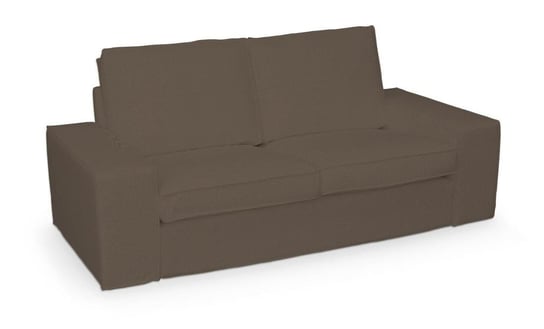 Pokrowiec na nierozkładaną sofę 2-osobową Kivik, DEKORIA, Etna, brązowy Dekoria