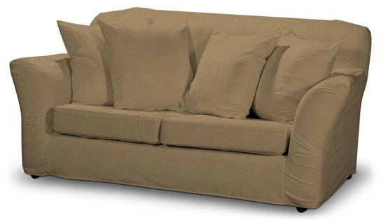Pokrowiec na nierozkładaną sofę 2-osobową Tomelilla, DEKORIA, Etna, kakaowy Dekoria