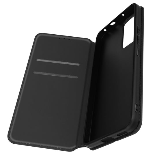Pokrowiec na portfel Xiaomi 12 Lite, stojak wideo, czarny Avizar