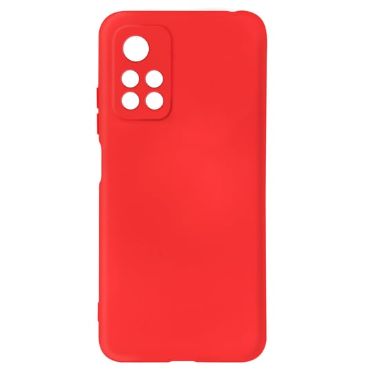 Pokrowiec na Redmi Note 11S 5G / Poco M4 Pro 5G Silikon Półsztywny Miękki w dotyku czerwony Avizar