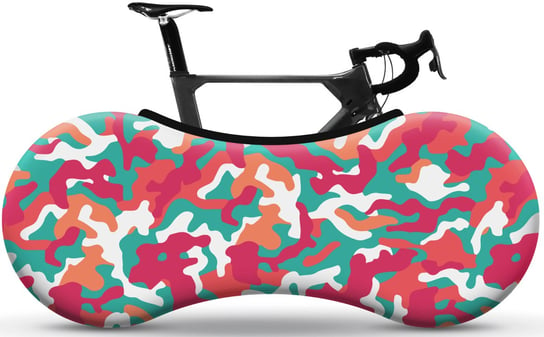 Pokrowiec Na Rower Model Camo Pink - Pink VELOSOCK