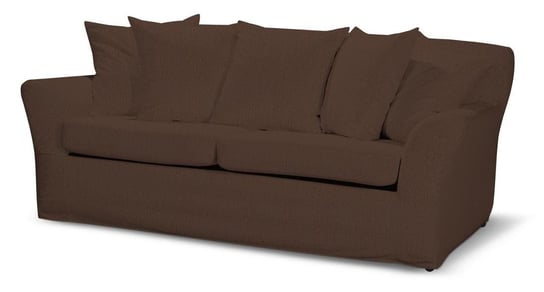 Pokrowiec na rozkładaną sofę Tomelilla, DEKORIA, Chenille, czekoladowy szenil Dekoria