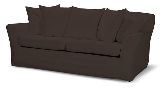Pokrowiec na rozkładaną sofę Tomelilla, DEKORIA, Cotton Panama, czekoladowy brąz Dekoria