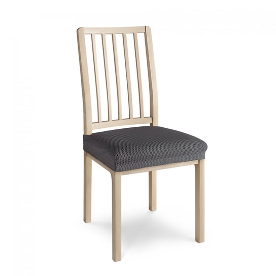 Pokrowiec na siedzisko krzesła, BELMARTI, Toronto, ciemnoszary c/10, 2 szt. BELMARTI