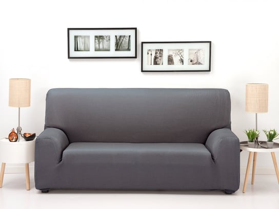 Pokrowiec na sofę 3-osobową, BELMARTI, Toronto, ciemnoszary c/10 BELMARTI