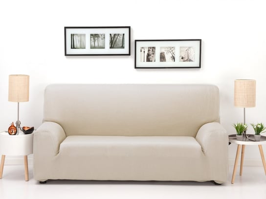 Pokrowiec na sofę 3-osobową, BELMARTI, Toronto, kremowy c/1 BELMARTI