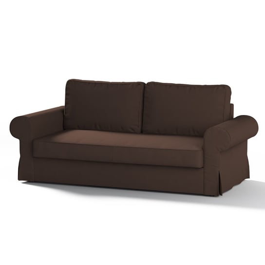 Pokrowiec na sofę Backabro 3-osobową rozkładaną, brązowy melanż, 208 x 88 x 71 cm, Living Inna marka