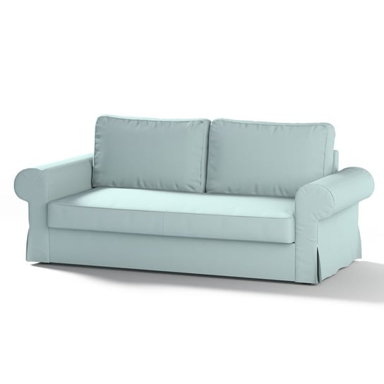 Pokrowiec na sofę Backabro 3-osobową rozkładaną, pastelowy błękit, 208 x 88 x 71 cm, Cotton Panama Inna marka