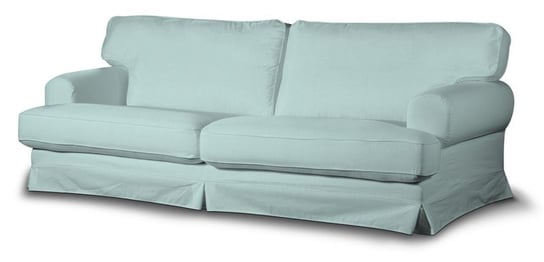 Pokrowiec na sofę DEKORIA Cotton Panama, Ekeskog rozkładaną, długi, pastelowy błękit Dekoria