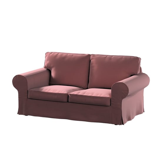 Pokrowiec na sofę dwuosobową rozkładaną Ektorp, DEKORIA, jasna śliwka -velvet, 200x90x73 cm Dekoria