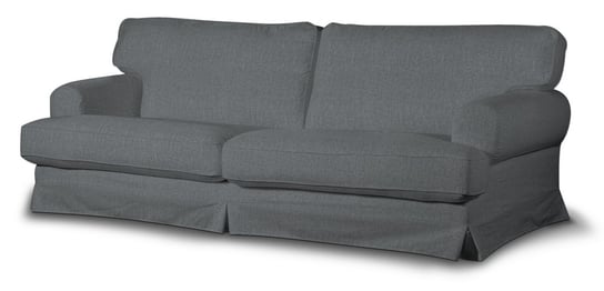 Pokrowiec na sofę Ekeskog rozkładaną, grafitowo - szary szenil, 238 x 98 x 92 cm, City Inna marka