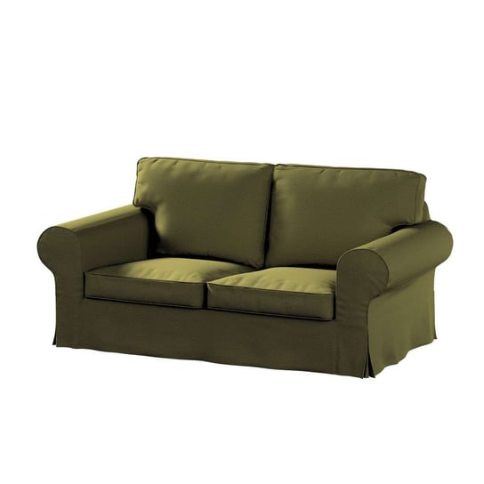Pokrowiec na sofę Ektorp 2-osobową nierozkładaną, Etna, oliwkowa zieleń, 173x83x73 cm Dekoria