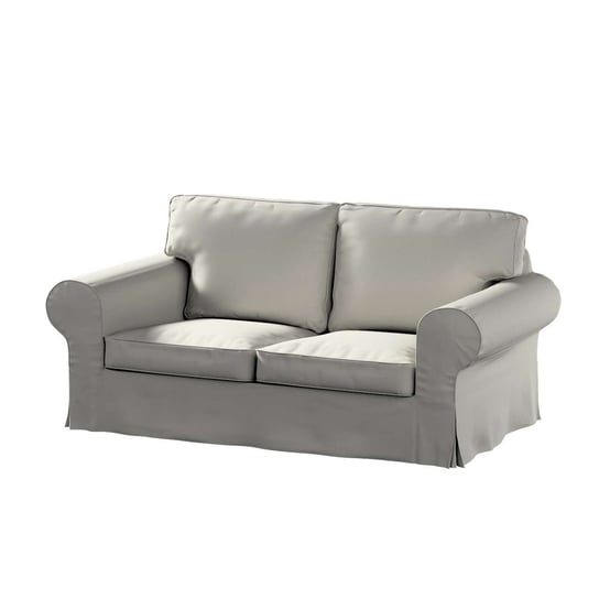 Pokrowiec na sofę Ektorp 2-osobową nierozkładaną, Living, jasny szary, 173x83x73 cm Dekoria