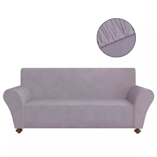 Pokrowiec na sofę, kanapę vidaXL, szary, 140x80 cm vidaXL