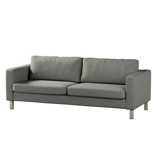 Pokrowiec na sofę Karlstad rozkładaną, Etna, szary, 224x89x64 cm Dekoria