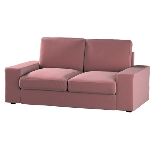Pokrowiec na sofę Kivik 2-osobową, nierozkładaną, jasna śliwka - welwet, 190 x 95 x 83 CM, Ingrid Inna marka