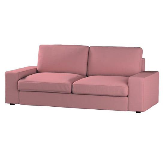 Pokrowiec na sofę Kivik 3-osobową, nierozkładaną, zgaszony róż, 228 x 95 x 83 CM, Cotton Panama Inna marka