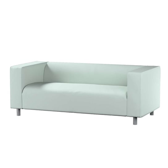 Pokrowiec na sofę Klippan 2-osobową, City, szary błękit szenil, 177x88x66 cm Dekoria