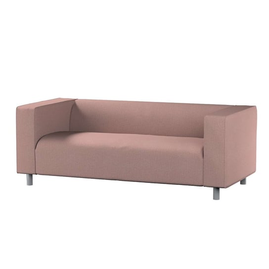 Pokrowiec na sofę Klippan 2-osobową, City, zgaszony róż szenil, 177x88x66 cm Dekoria