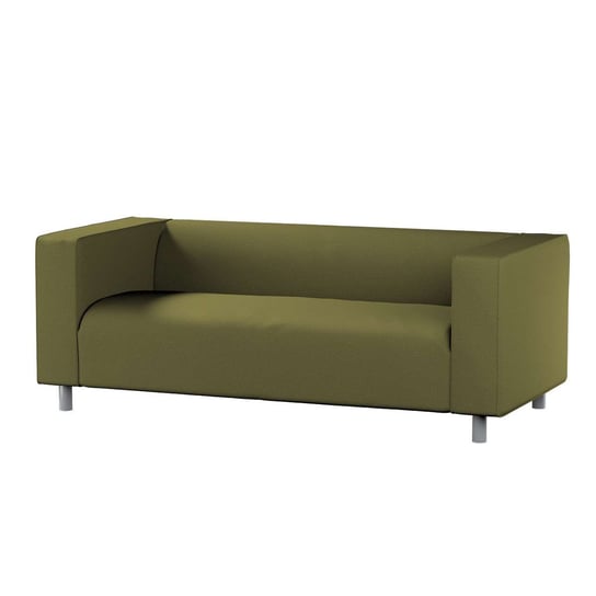 Pokrowiec na sofę Klippan 2-osobową, Etna, oliwkowa zieleń, 177x88x66 cm Dekoria