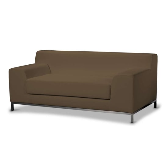 Pokrowiec na sofę Kramfors 2-osobową, Living, brązowy szenil Dekoria