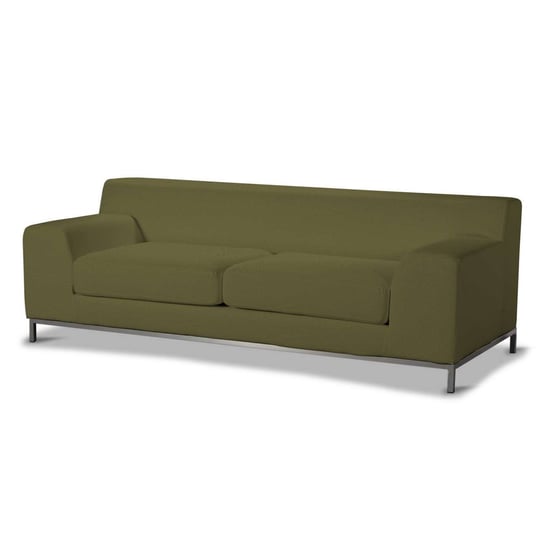 Pokrowiec na sofę Kramfors 3-osobowa, Etna, oliwkowa zieleń Dekoria