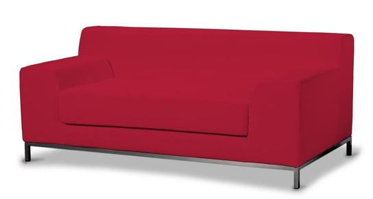 Pokrowiec na sofę Kramfors, DEKORIA, Cotton Panama, 2-osobową, czerwony Dekoria