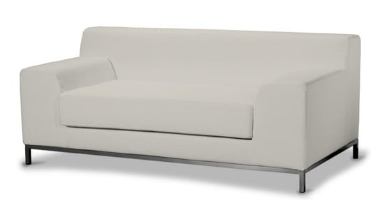 Pokrowiec na sofę Kramfors, DEKORIA, Cotton Panama, 2-osobową, jasnoszary Dekoria