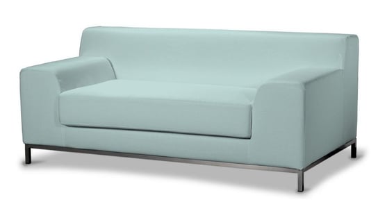 Pokrowiec na sofę Kramfors, DEKORIA, Cotton Panama, 2-osobową, pastelowy błękitny Dekoria