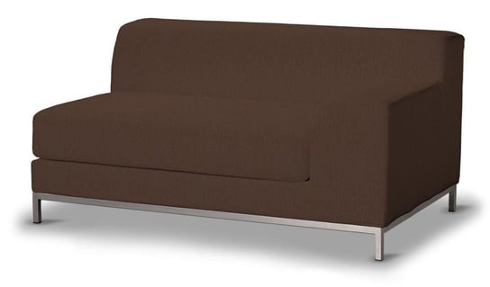 Pokrowiec na sofę prawostronną 2-osobową Kramfors, DEKORIA, Chenille, czekoladowy szenil Dekoria