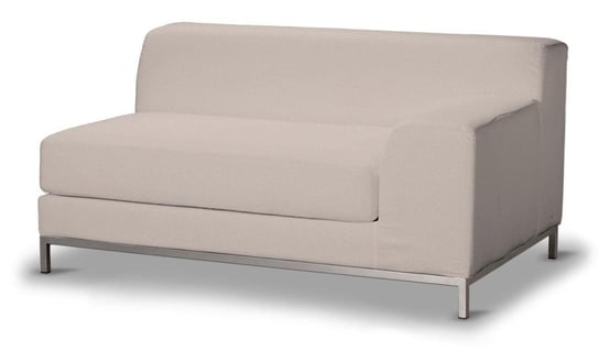 Pokrowiec na sofę prawostronną 2-osobową Kramfors, DEKORIA, Etna, beżowy szenil Dekoria