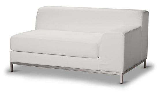 Pokrowiec na sofę prawostronną 2-osobową Kramfors, DEKORIA, Etna, kremowa biel Dekoria