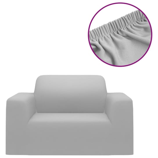 Pokrowiec na sofę - Szary, 90-140 cm, elastyczny / AAALOE Inna marka